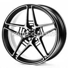 WS Forged WS-031C 9,5x21 5x112 ET31 DIA66,6 (gloss black machined face)