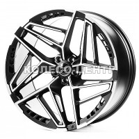 WS Forged WS-A002C 10,5x22 5x112 ET25 DIA66,6 (satin black machined face)