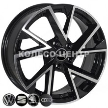 ZF 6057 6,5x16 5x100 ET35 DIA57,1 (BMF) Колесо-Центр Запорожье