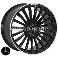 ZW BKY5909B 9,5x20 5x112 ET43 DIA66,6 (BL)